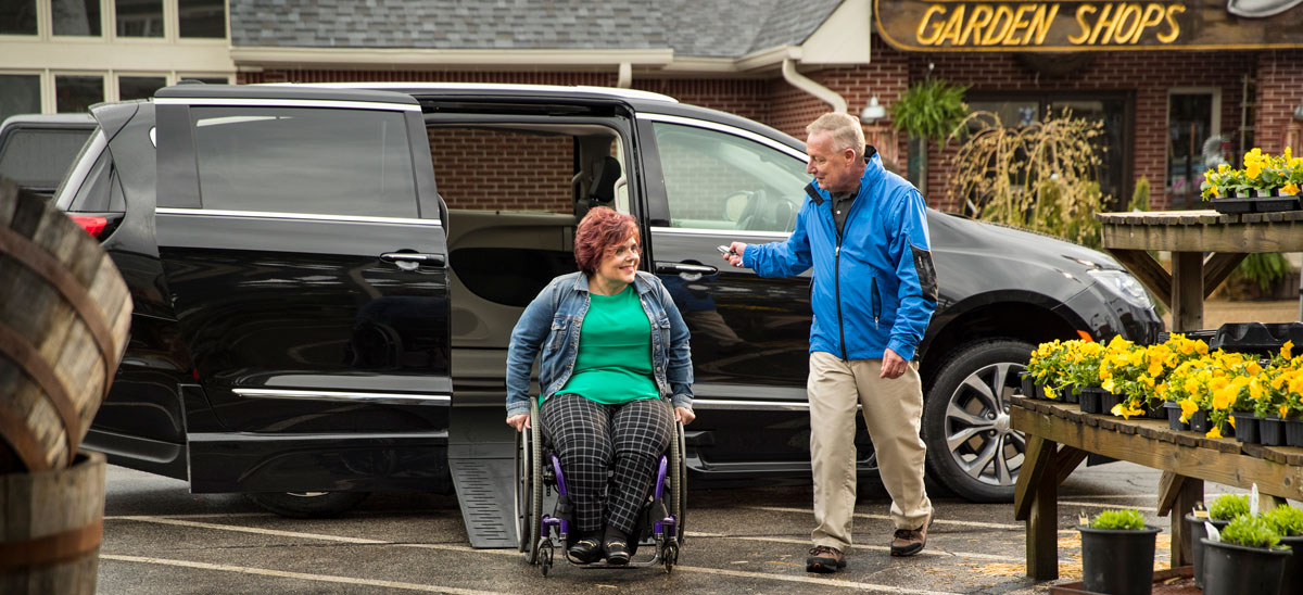 wheelchair vans for rent