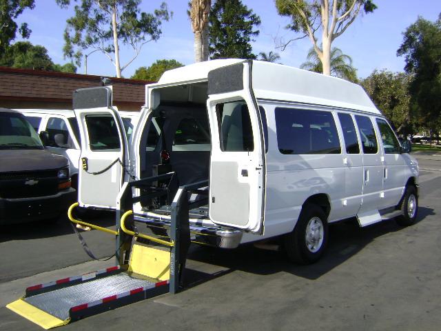  Clearway Wheelchair Lift rear entry on white van