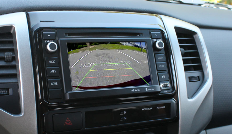 Backup camera van