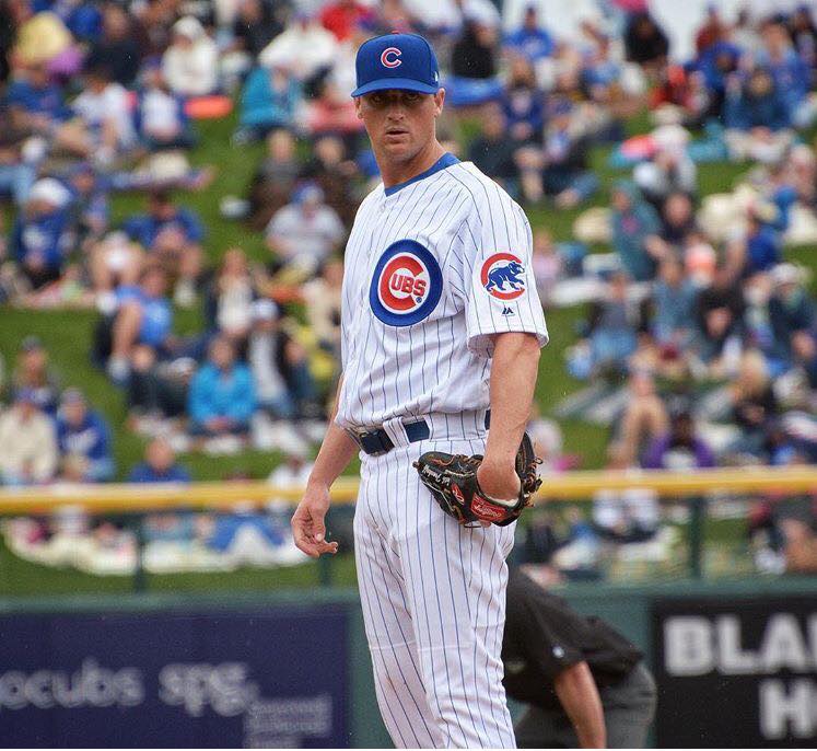 Former Van Products employee, Seth Frankoff playing for Chicago Cubs