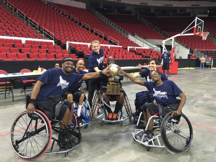 Team Van Products winners at 2016 Bridge to Sports Wheelchair Basketball Tournament